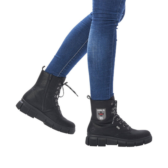 Botki Rieker X3410-00 Rieker-TEX