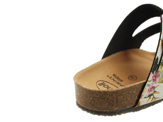 Scholl flip flops Greeny Ranja