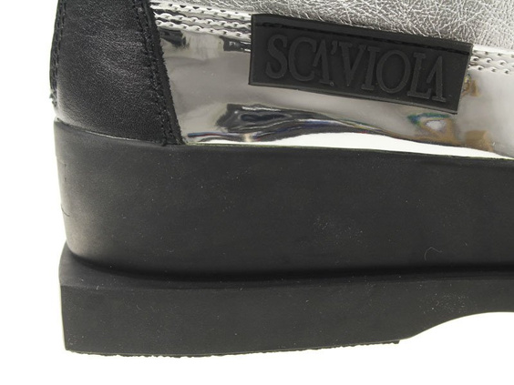 Botki Scaviola E-26/SILVER