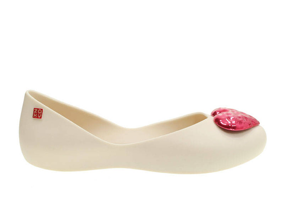 Zaxy New Start Heart Fem ballet flats